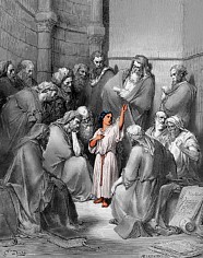 Jesus at 12 Teaching in the Temple